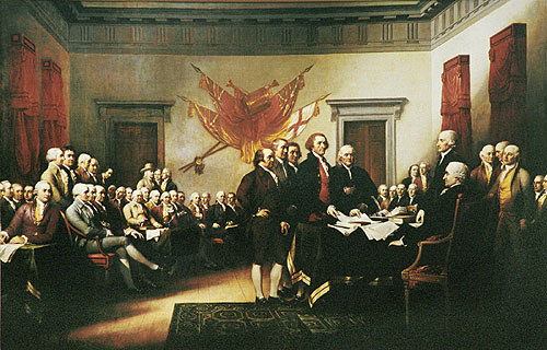 Trumbull's Declaration of Independence