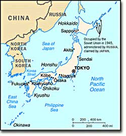 Map of Japan