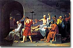 Jacques-Louis David, The Death of Socrates