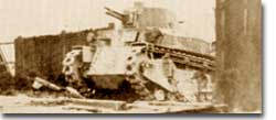 Japanese tank in Shanghai, 1932