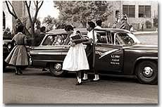 African American students at Central High School